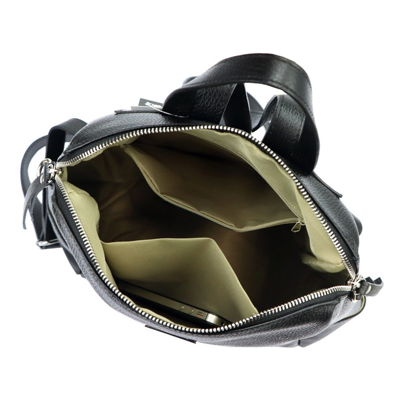 Damski miejski pojemny plecak skórzany od MiaMore