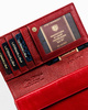 Skórzany damski portfel Peterson PTN PL-411 MULTI