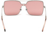 Okulary WEB EYEWEAR WE0201-16U. Okulary przeciwsłoneczne, Kolor srebrny. Kobieta.