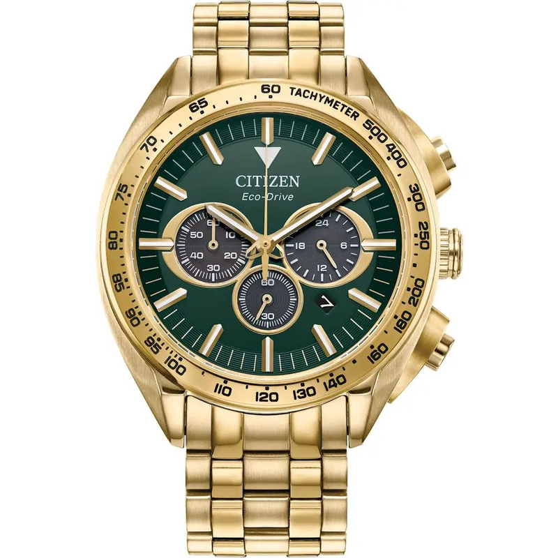 Zegarek CITIZEN CA4542-59X. Słoneczny, Kolor zielony. Mężczyzna.