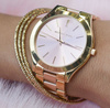 ZEGAREK DAMSKI Michael Kors Slim Runway MK3494 + BOX