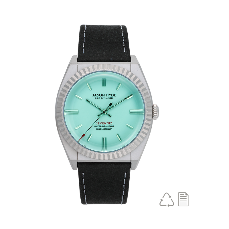 Zegarek JASON HYDE JH10015. Kwarcowy, Kolor zielony. Unisex.
