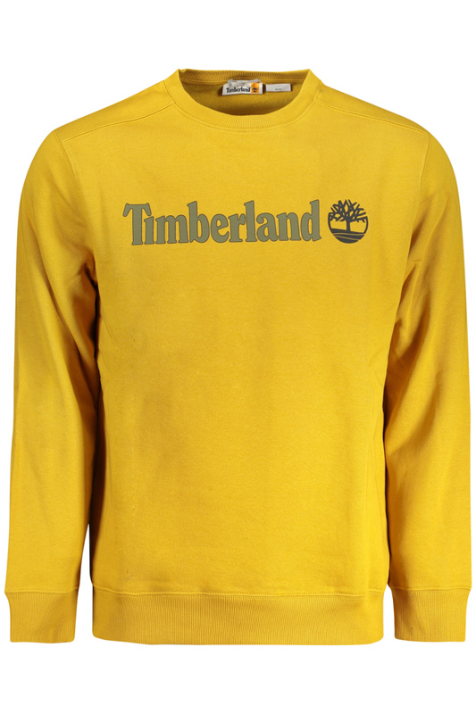TIMBERLAND MĘSKA BLUZA Z ROZPINANYM TYŁEM ŻÓŁTA