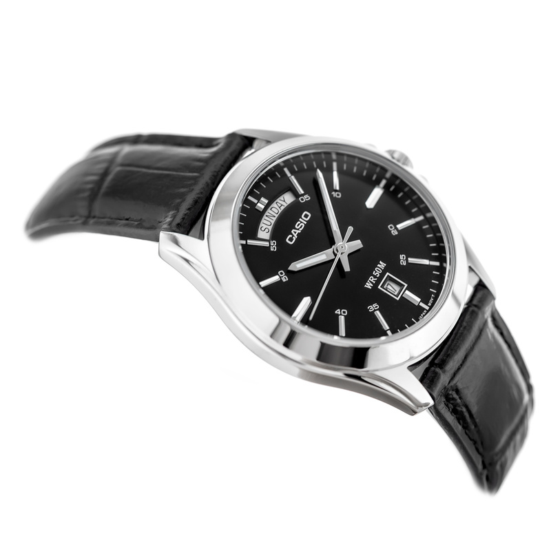 ZEGAREK MĘSKI CASIO MTP-1370L-1A (zd116b) + BOX