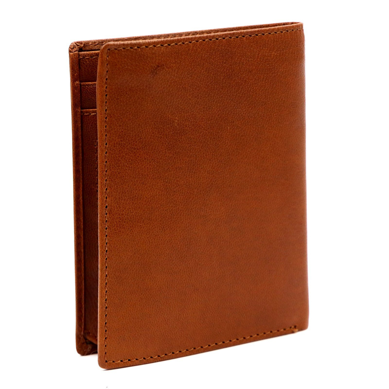 EL FORREST pionowy męski portfel skóra naturalna rozbudowany duży RFID