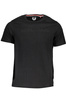 GIAN MARCO VENTURI CZARNY MĘSKI T-SHIRT Z KRÓTKIM RĘKAWEM
