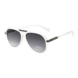 Okulary GUESS GF0237-27B. Okulary przeciwsłoneczne, Kolor przezroczysty. Mężczyzna.