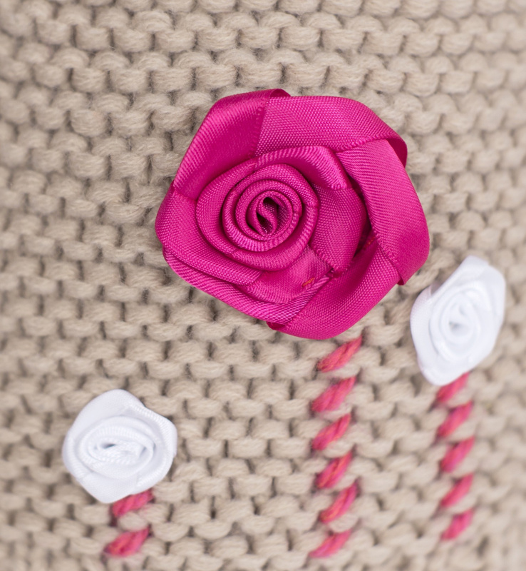 Czapka dziecięca Rabatka róż