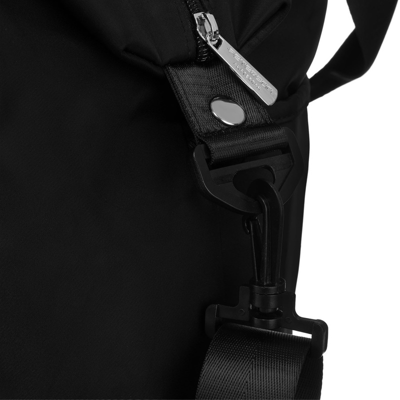 Pojemna torebka miejska z uchwytem na walizkę - Peterson