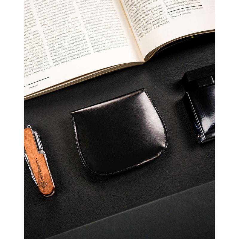 Cavaldi etui na klucze i na karty skóra naturalna mała na zatrzask