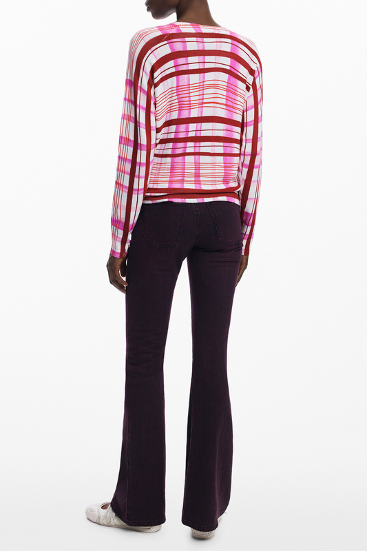 R�owy sweter damski Desigual