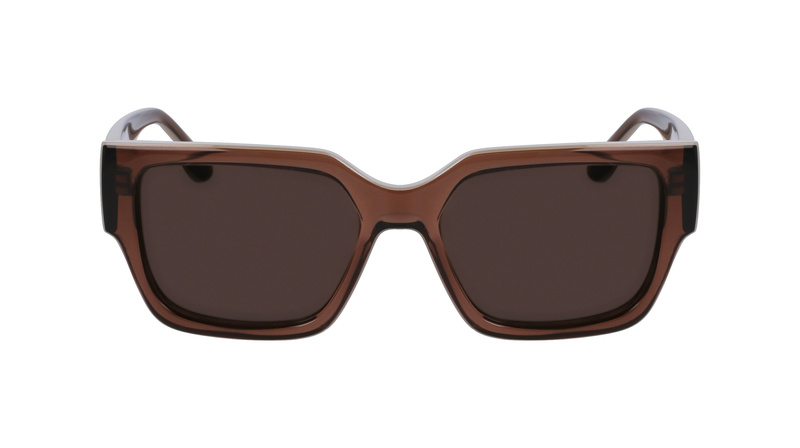 Okulary KARL LAGERFELD KL6142S-246. Okulary przeciwsłoneczne, Kolor brązowy. Unisex.