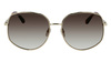 Okulary SALVATORE FERRAGAMO SF277S-710. Okulary przeciwsłoneczne, Kolor różowy złoty. Kobieta.