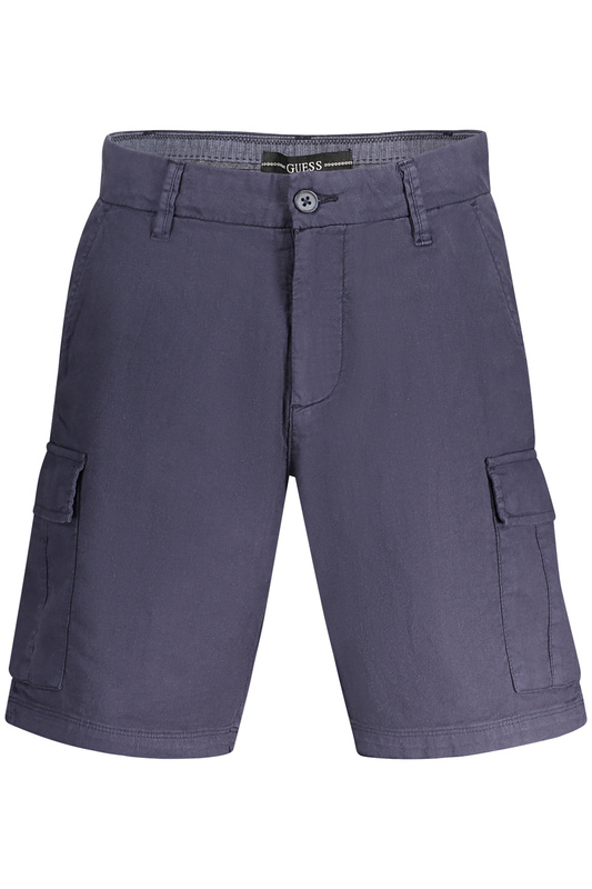 GUESS JEANS MĘSKIE SPODNIE spodenki NIEBIESKIE