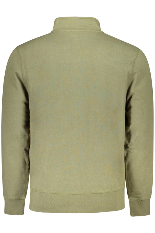 NORTH SAILS M�SKA BLUZA Z ROZPINANYM NA ZAMEK ZIELONA