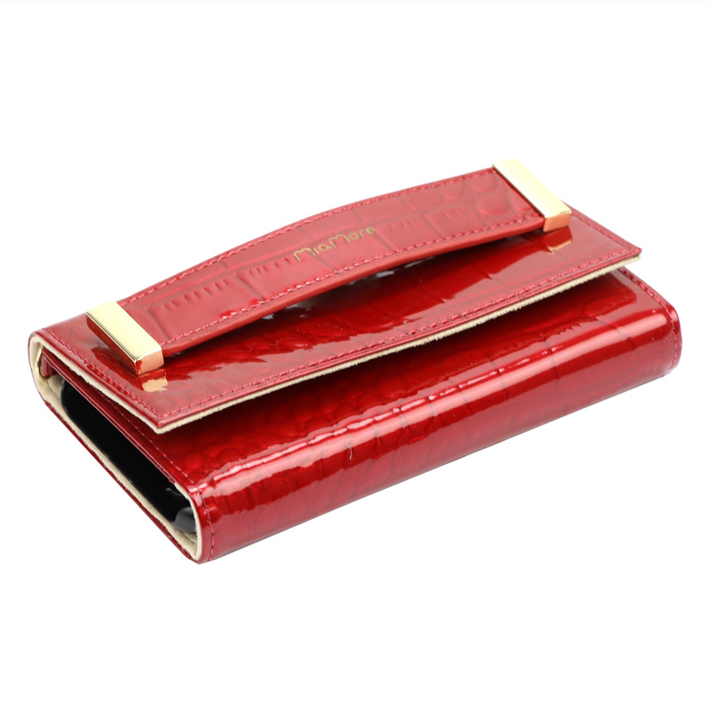 MiaMore etui na telefon Iphone 11 case skóra naturalna lakierowana pasek