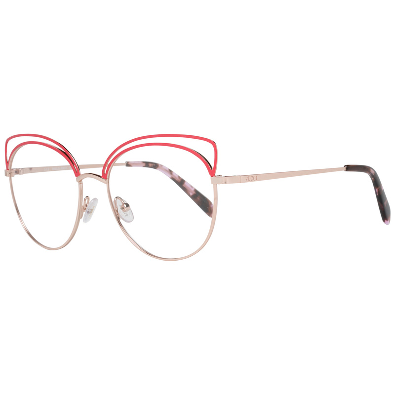 Okulary PUCCI EP5123-54068. EYEGLASSES, Kolor czerwony. Kobieta.