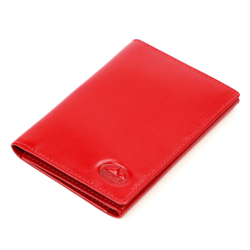 EL FORREST damskie etui na karty i dokumenty skóra naturalna system RFID