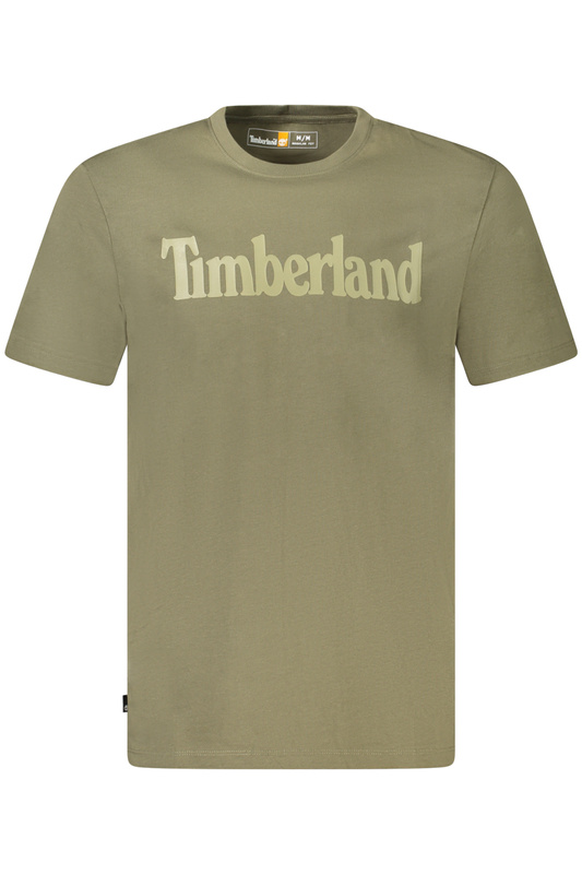TIMBERLAND KOSZULKA Z KR�TKIM R�KAWEM M�SKA ZIELONA