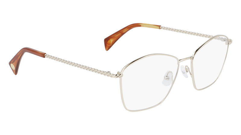Okulary LANVIN LNV2103-722. Okulary, Kolor żółty. Kobieta.