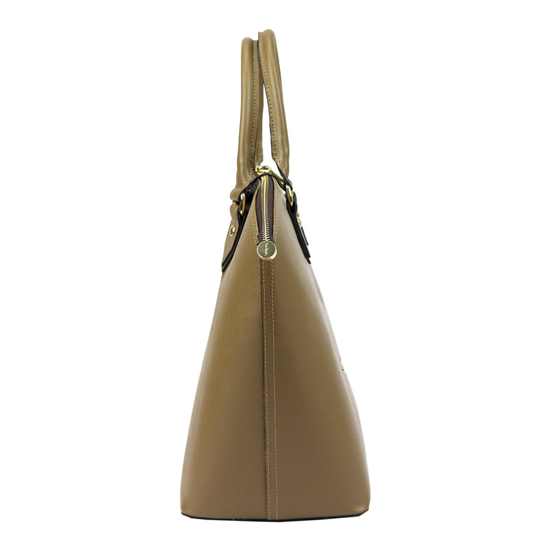 Duża Damska torebka na ramię shopperbag ze skóry naturalnej Pierre Cardin