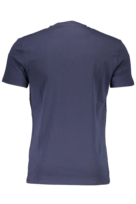 T-SHIRT MĘSKI Z KRÓTKIM RĘKAWEM GUESS JEANS NIEBIESKI