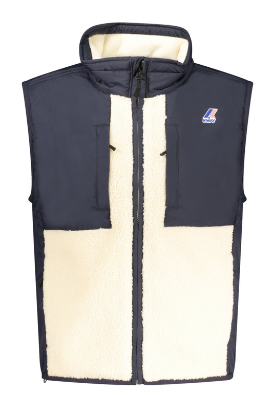 K-WAY BEZRĘKAWOWY MĘSKI NIEBIESKI