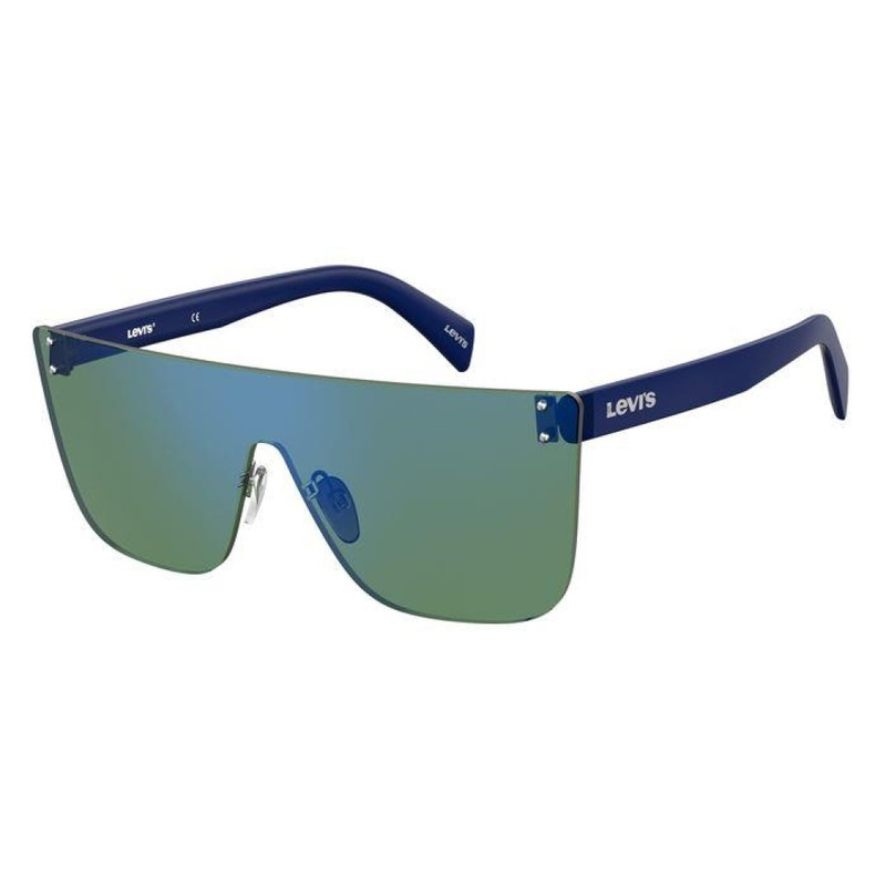 Okulary LEVI'S LV-1001-S-1ED. Okulary przeciwsłoneczne, Kolor niebieski. Unisex.