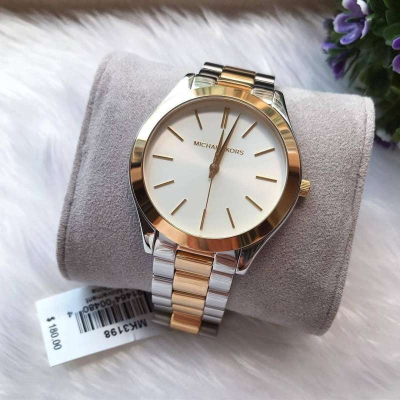 ZEGAREK DAMSKI Michael Kors Slim Runway MK3494 + BOX