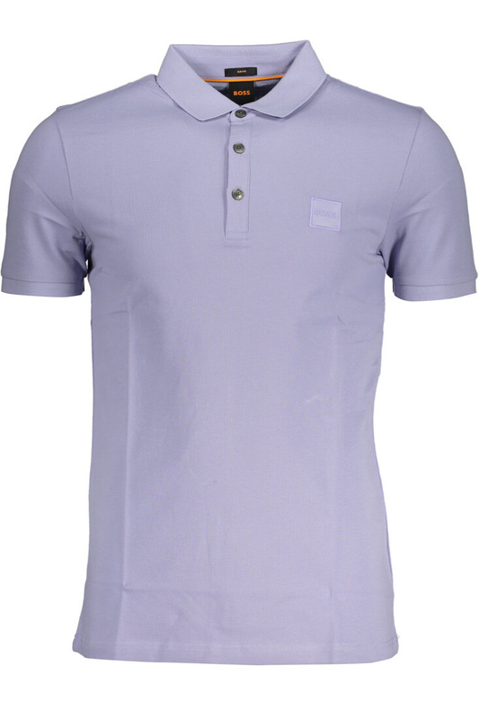 MĘSKA KOSZULKA POLO Z KRÓTKIM RĘKAWEM HUGO BOSS FIOLETOWA