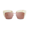 Okulary SARTORIALEYES ST508-05. Okulary przeciwsłoneczne, Kolor różowy. Kobieta.