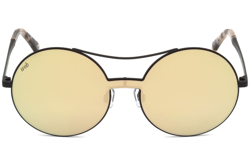 Okulary WEB EYEWEAR WE0211-02G. Okulary przeciwsłoneczne, Kolor czarny różowy. Kobieta.