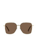 Damskie okulary przeciwsłoneczne Marc Jacobs MARC 829/S złoto-brązowe