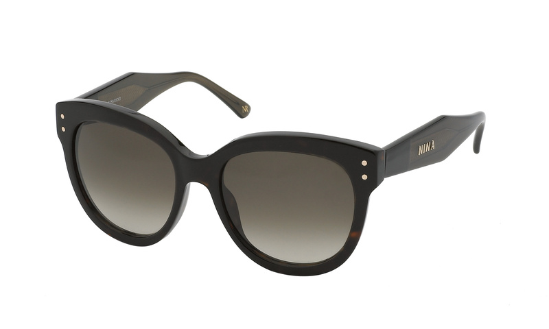 Okulary NINA RICCI SNR324550909. Okulary przeciwsłoneczne, Kolor brązowy. Kobieta.