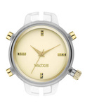 Zegarek WATXANDCO RWA7022. Pudełko, Kolor żółty. Kobieta.
