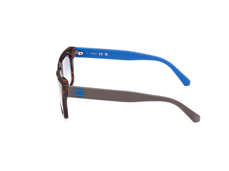 Okulary GUESS GU00121-5652W. Okulary przeciwsłoneczne, Kolor brązowy. Mężczyzna.