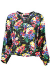 DESIGUAL T-SHIRT Z D�UGIM R�KAWEM DAMSKI CZARNY