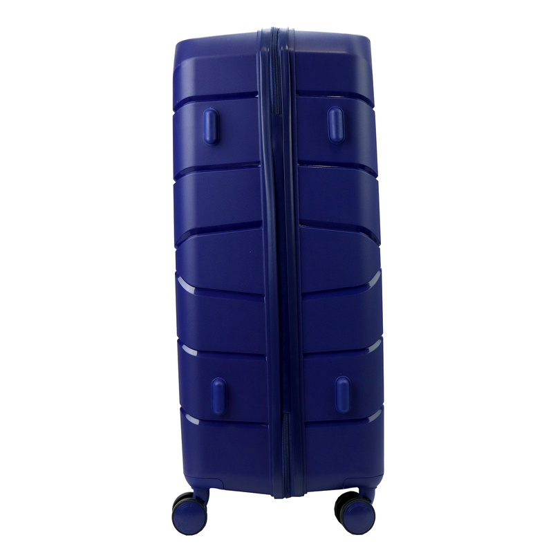 Jony zestaw trzech walizek podróżnych na kółkach z kosmetyczką ABS