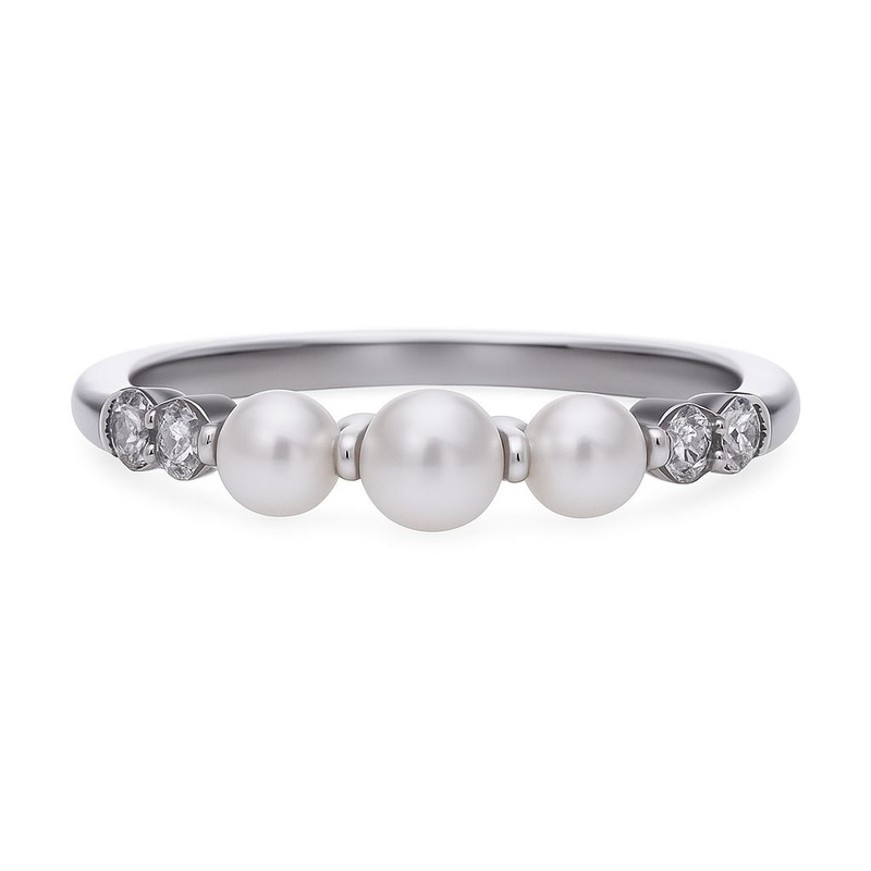 Biżuteria DIAMONFIRE 6119291082170. Pierścionek, Kolor szary. Kobieta.