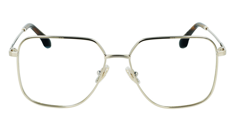 Okulary VICTORIA BECKHAM VB21245515756. EYEGLASSES, Kolor złoty. Kobieta.