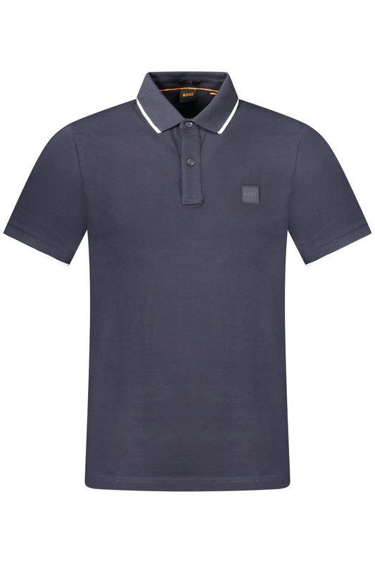 HUGO BOSS POLO KRÓTKI RĘKAW MĘSKI NIEBIESKI