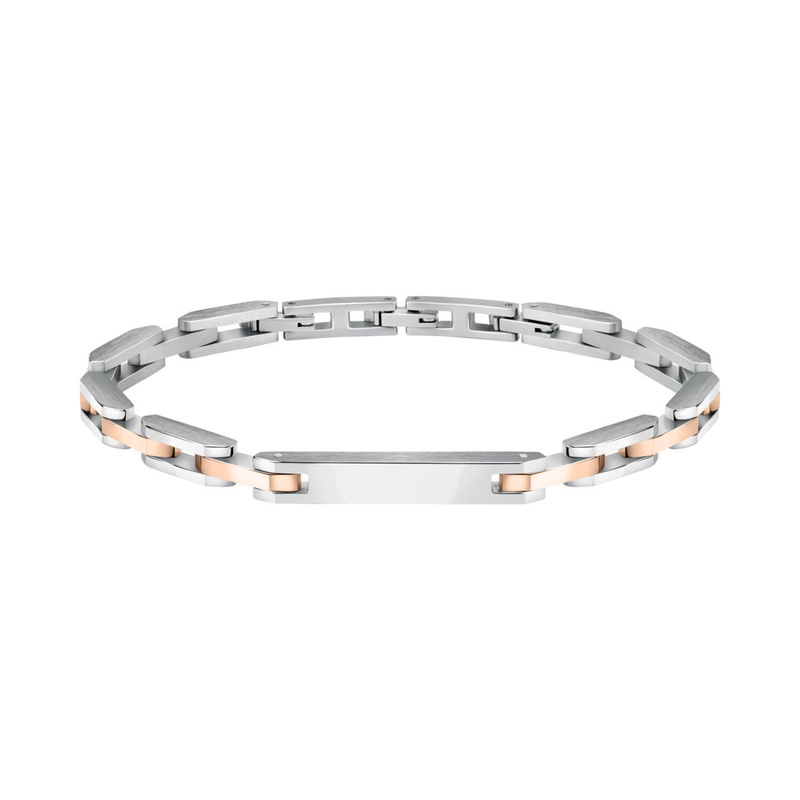 Biżuteria SECTOR SAFT52. Bransoletka, Kolor szary. Mężczyzna.