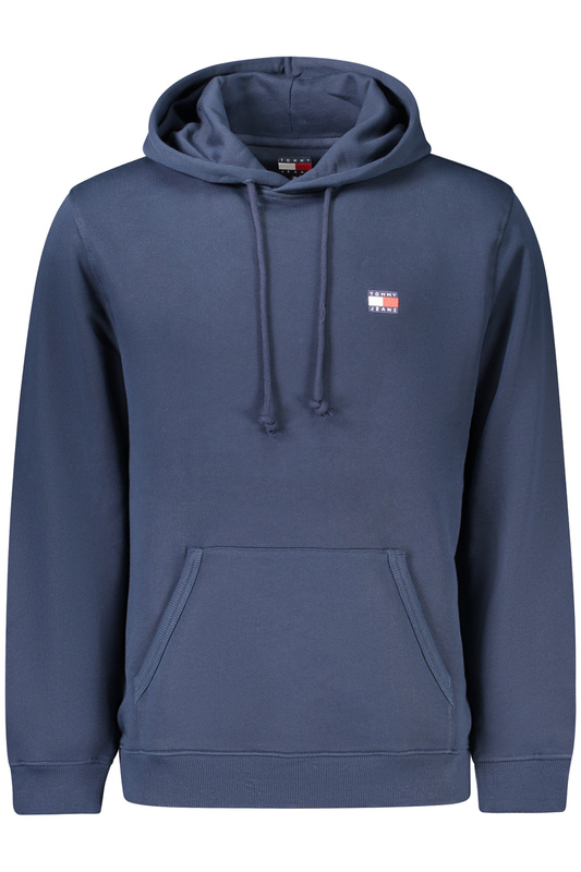 TOMMY HILFIGER MĘSKA NIEBIESKA BLUZA Z ROZPIĘCIEM