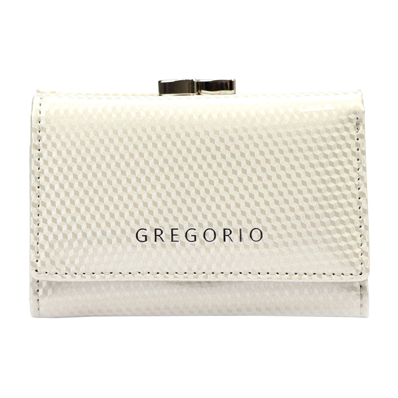 Zgrabna damska portmonetka skórzana Gregorio