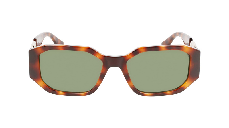 Okulary KARL LAGERFELD KL6085S-240. Okulary przeciwsłoneczne, Kolor brązowy. Kobieta.