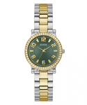 Zegarek GUESS GW0686L2. Kwarcowy, Kolor zielony. Kobieta.