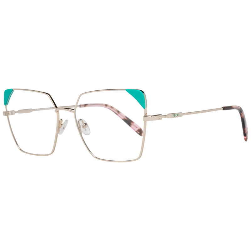 Okulary PUCCI EP5111-55032. EYEGLASSES, Kolor złoty. Kobieta.