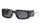 Okulary PHILIPP PLEIN SPP119M580Z21. Okulary przeciwsłoneczne, Kolor czarny. Unisex.