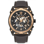 Zegarek POLICE PL16020JSUR6. Kwarcowy, Kolor brązowy. Mężczyzna.