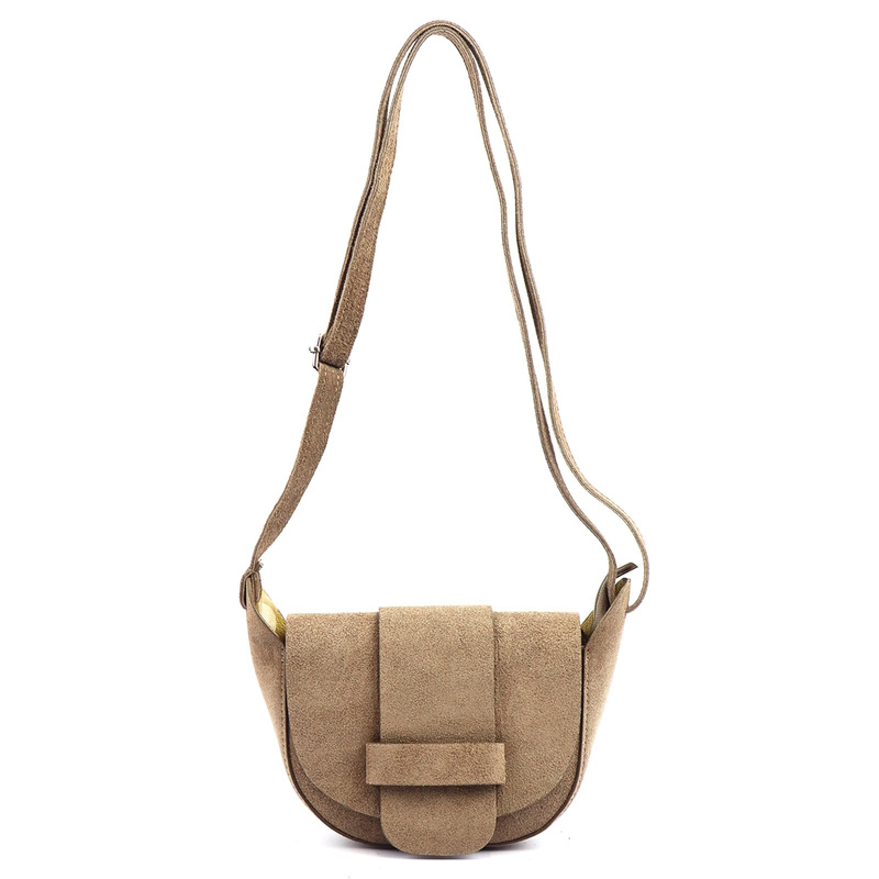 Zgrabna damska listonoszka ze skóry naturalnej torebka przez ramię Luka